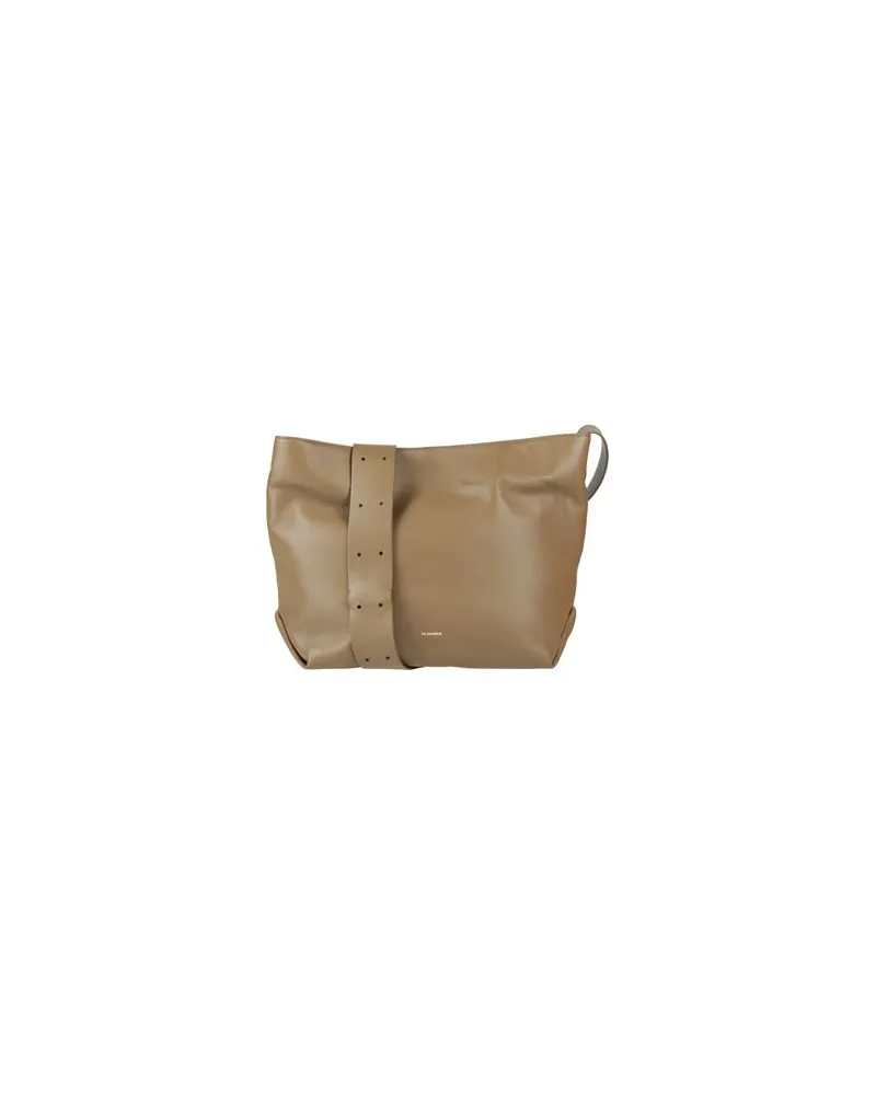 Jil Sander TASCHEN - Umhängetascheauf YOOX.COM Khaki