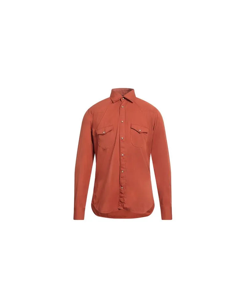 Tintoria Mattei TOPS - Hemdenauf YOOX.COM Rostrot