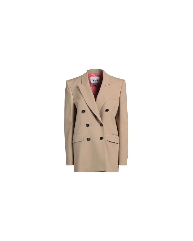 MSGM ANZÜGE und CO-ORDS - Blazersauf YOOX.COM Sand