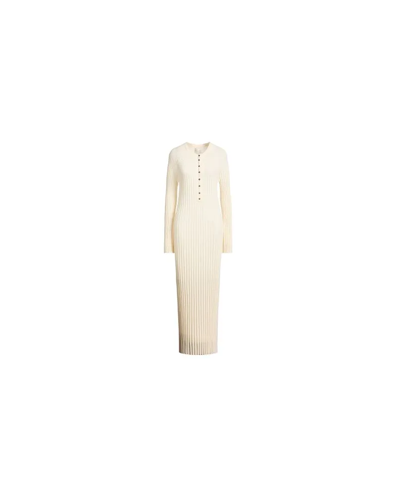 Loulou Studio KLEIDER - Maxi-Kleiderauf YOOX.COM Elfenbein