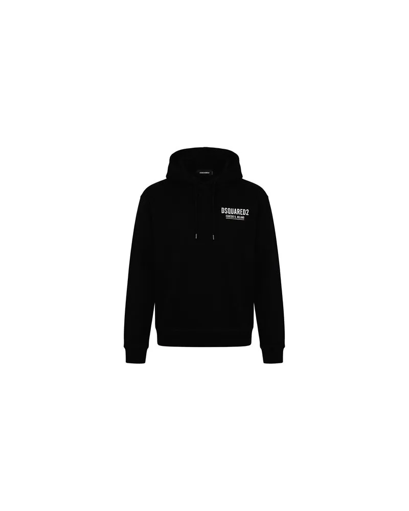 Dsquared2 TOPS - Sweatshirtsauf YOOX.COM Schwarz