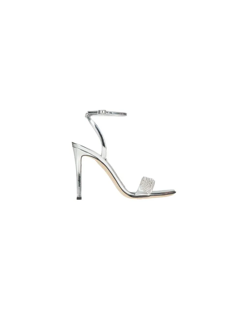 Giuseppe Zanotti SCHUHE - Sandalenauf YOOX.COM Silber