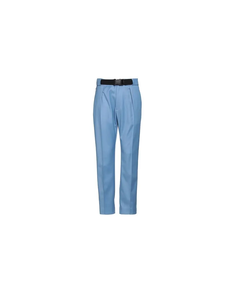 Berwich HYPE - HOSEN & RÖCKE - Hosenauf YOOX.COM Azurblau