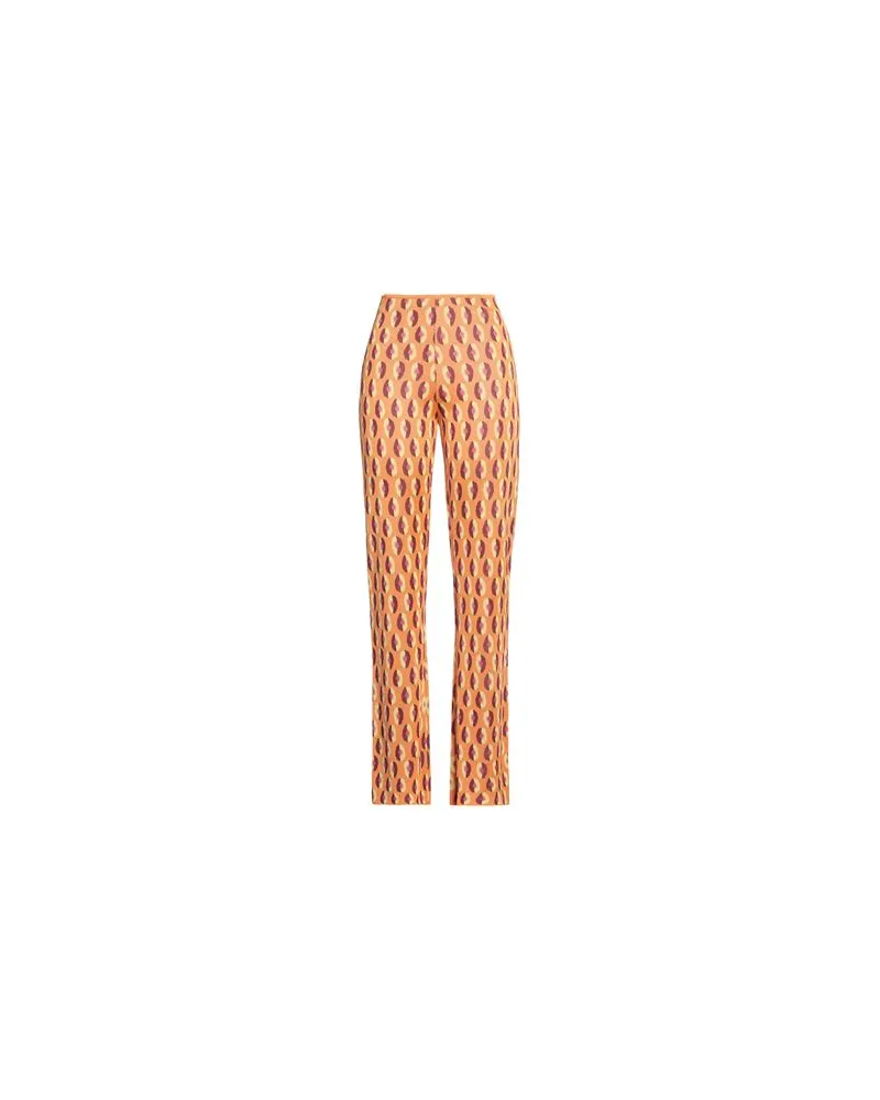 Maliparmi HOSEN & RÖCKE - Leggingsauf YOOX.COM Orange