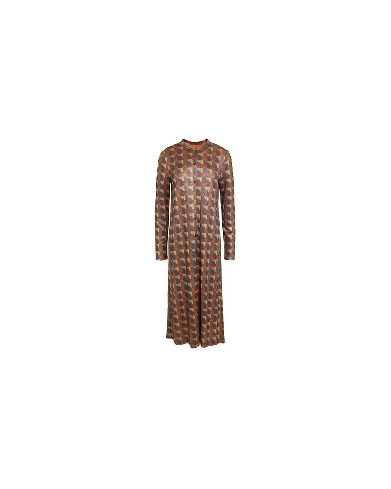 SIYU KLEIDER - Midi-Kleiderauf YOOX.COM Bronze