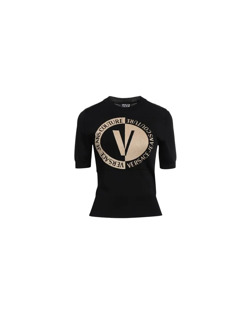 Versace Jeans STRICKWAREN - Pulloverauf YOOX.COM Schwarz