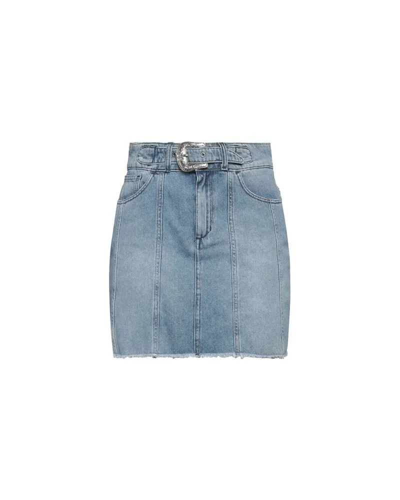 Liu Jo HOSEN & RÖCKE - Jeansröckeauf YOOX.COM Blau