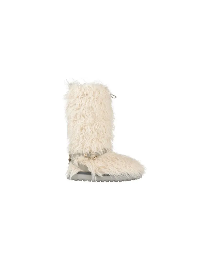 Moncler SCHUHE - Stiefelauf YOOX.COM Cremeweiß