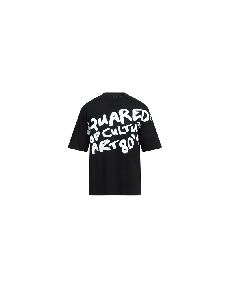Dsquared2 TOPS - T-shirtsauf YOOX.COM Schwarz