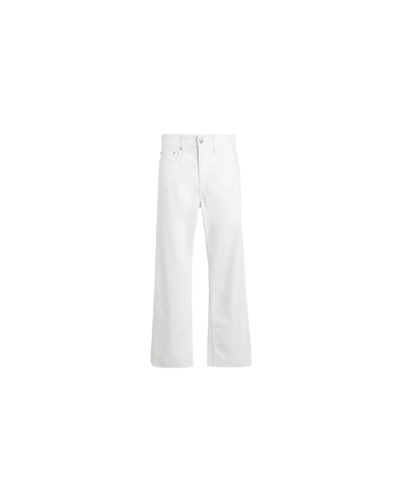 Calvin Klein HOSEN & RÖCKE - Jeanshosenauf YOOX.COM Elfenbein