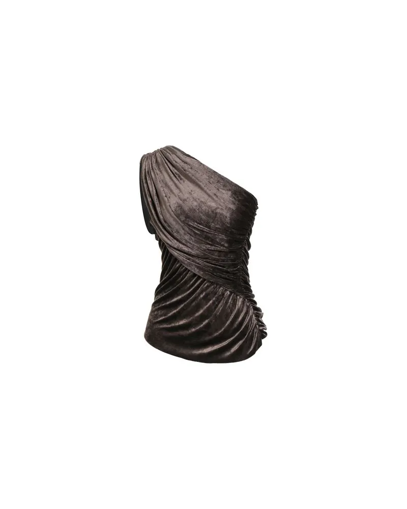 Rick Owens Lilies TOPS - Topsauf YOOX.COM Dunkelbraun