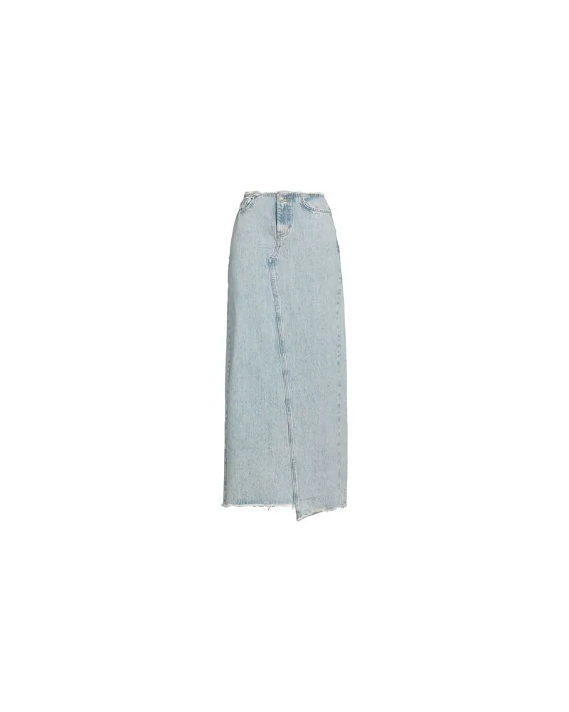 only BLUE DENIM - HOSEN & RÖCKE - Jeansröckeauf YOOX.COM Blau