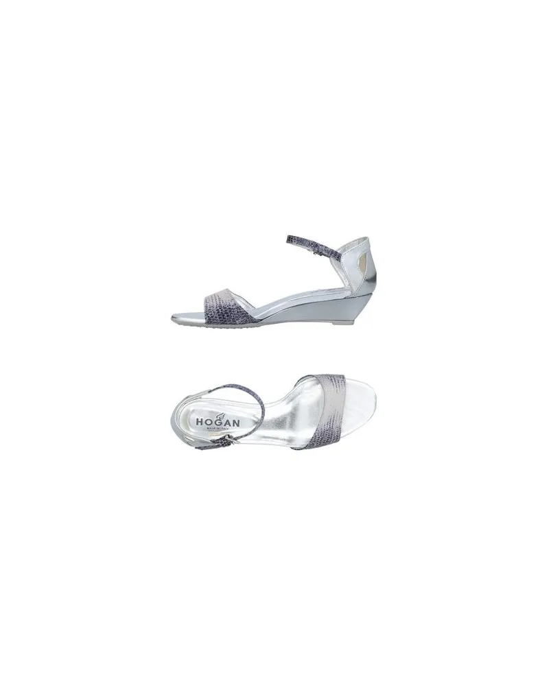 Hogan SCHUHE - Sandalenauf YOOX.COM Hellgrau