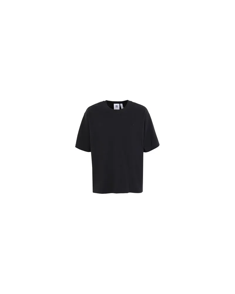 adidas C TEE  - TOPS - T-shirtsauf YOOX.COM Schwarz