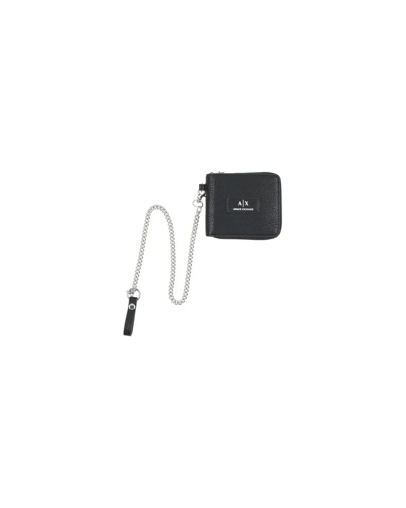 Armani Exchange Kleinlederwaren - Brieftaschenauf YOOX.COM Schwarz