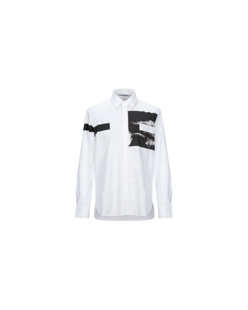 Neil Barrett TOPS - Hemdenauf YOOX.COM Weiß