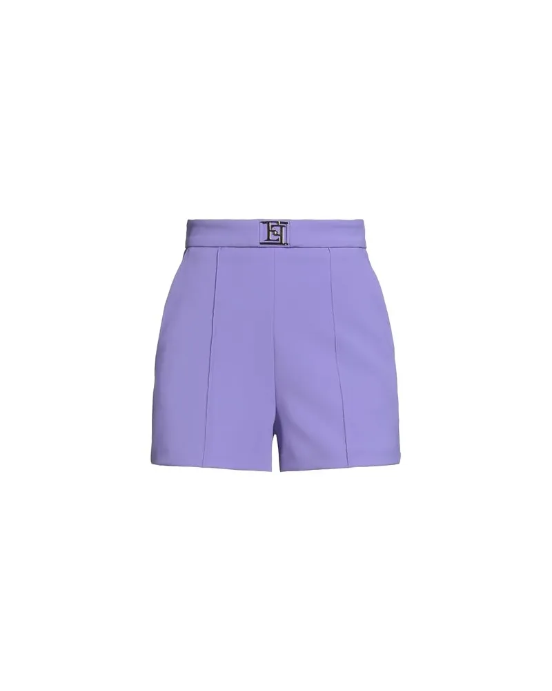 Elisabetta Franchi HOSEN & RÖCKE - Shorts & Bermudashortsauf YOOX.COM Lila