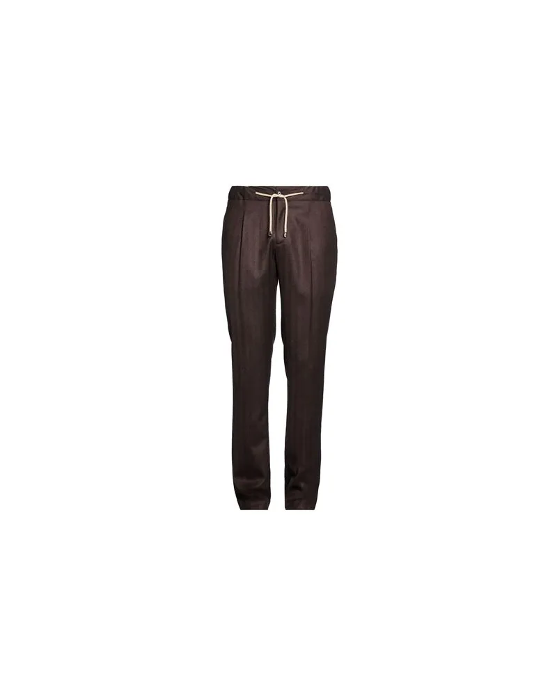 Luigi Borrelli HOSEN & RÖCKE - Hosenauf YOOX.COM Schokobraun