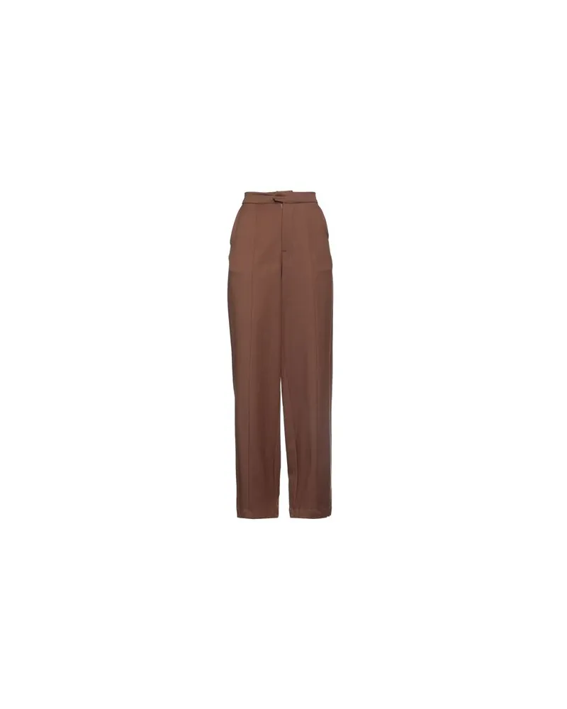 Weili Zheng HOSEN & RÖCKE - Hosenauf YOOX.COM Braun