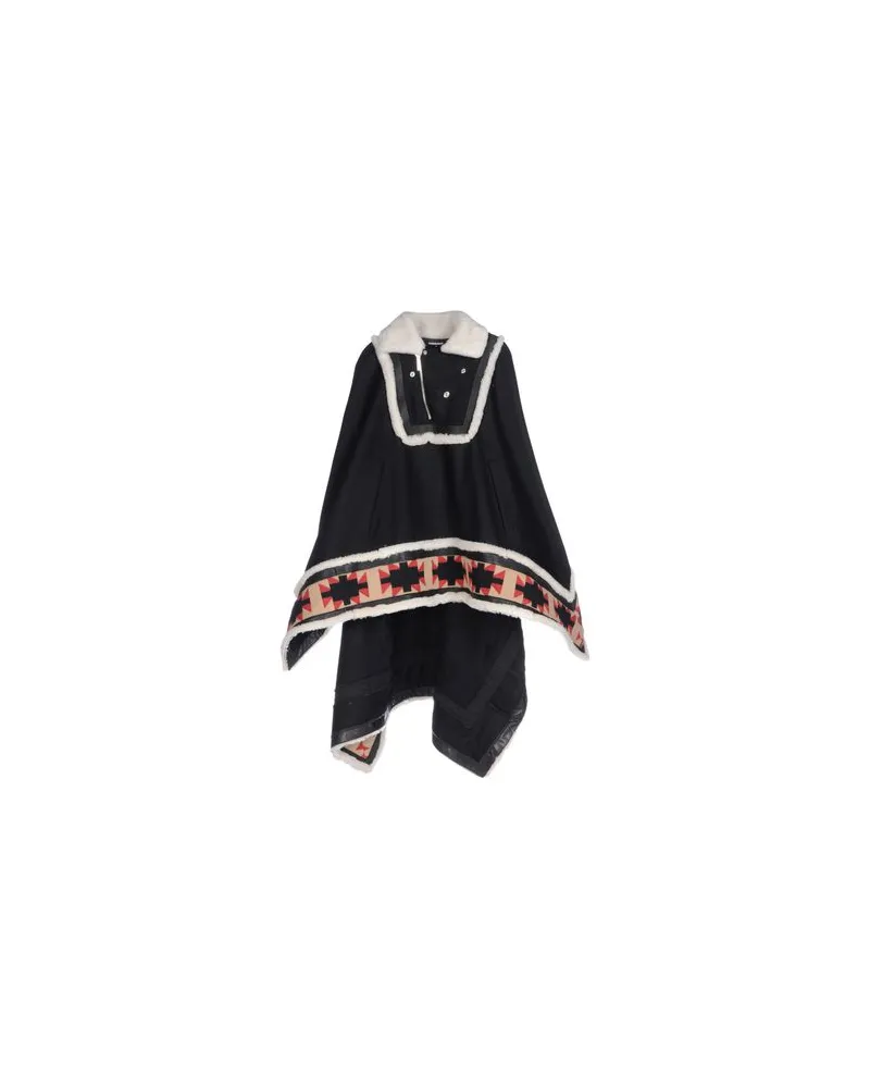Dsquared2 JACKEN & MÄNTEL - Capesauf YOOX.COM Schwarz