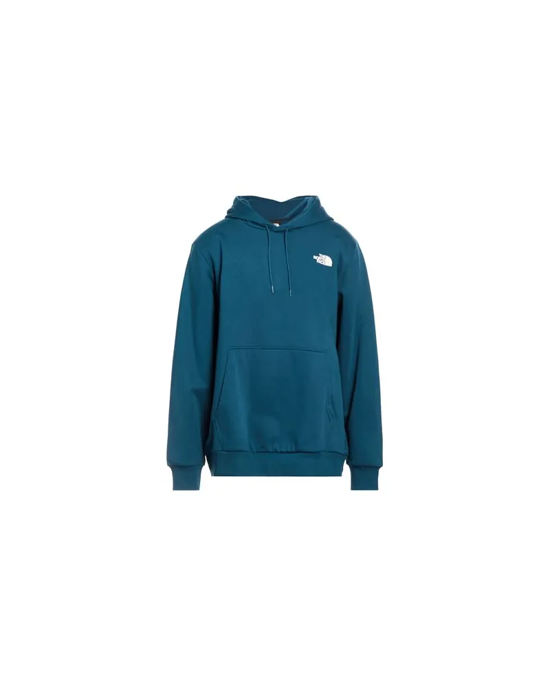 The North Face M SIMPLE DOME REGULAR HOODIE  - TOPS - Sweatshirtsauf YOOX.COM Aquamarin