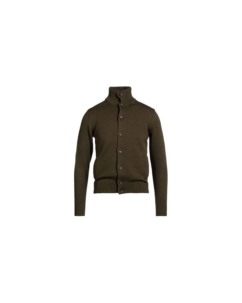 Zanone STRICKWAREN - Strickjackenauf YOOX.COM Militärgrün