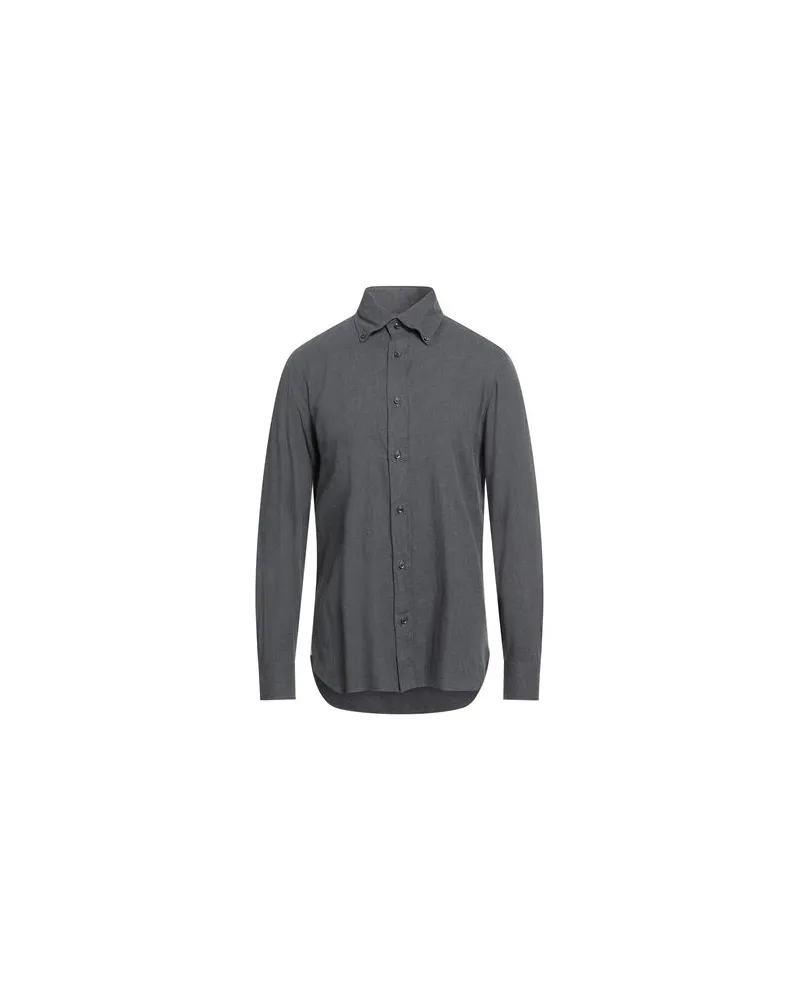 Luigi Borrelli TOPS - Hemdenauf YOOX.COM Braungrau