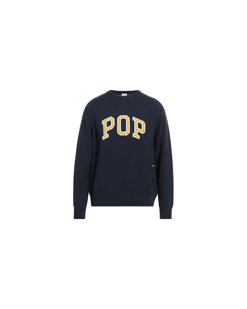 Pop Trading Company STRICKWAREN - Pulloverauf YOOX.COM Marineblau