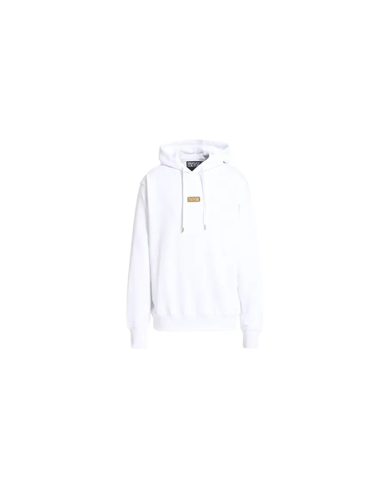 Versace Jeans TOPS - Sweatshirtsauf YOOX.COM Weiß