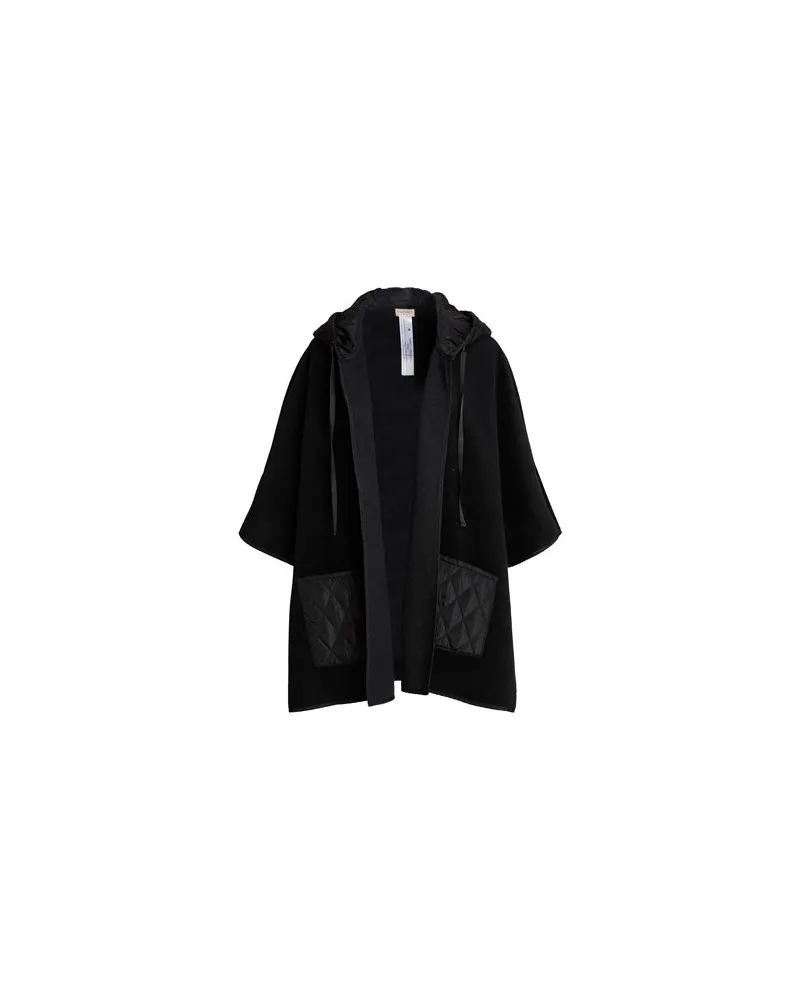 Twin-Set JACKEN & MÄNTEL - Capesauf YOOX.COM Schwarz
