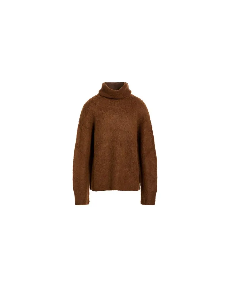 Uma Wang STRICKWAREN - Rollkragenpulloverauf YOOX.COM Braun