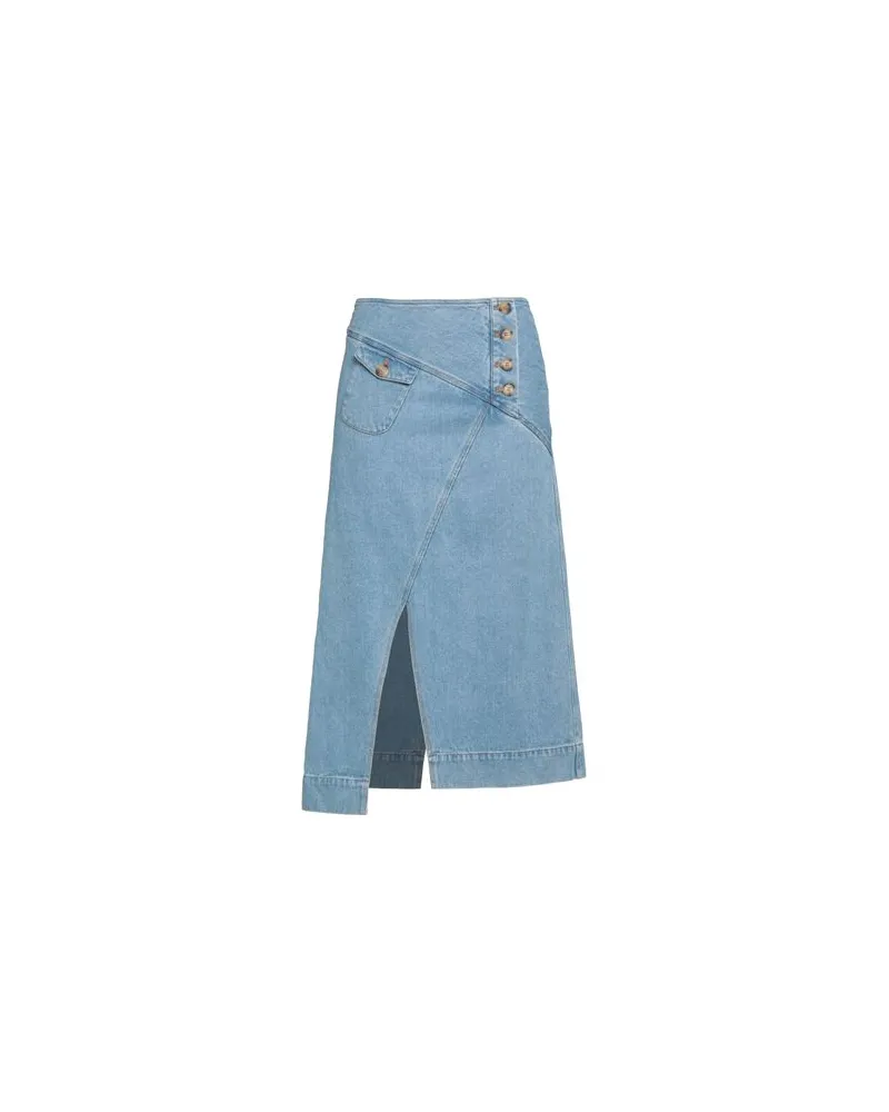 REJINA PYO HOSEN & RÖCKE - Jeansröckeauf YOOX.COM Blau
