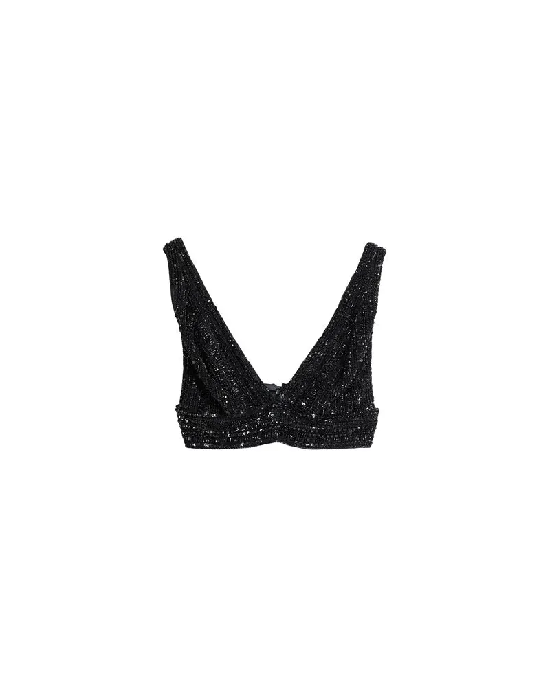 Elisabetta Franchi TOPS - Topsauf YOOX.COM Schwarz
