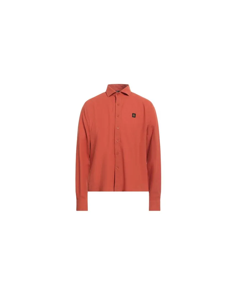 RefrigiWear TOPS - Hemdenauf YOOX.COM Rostrot