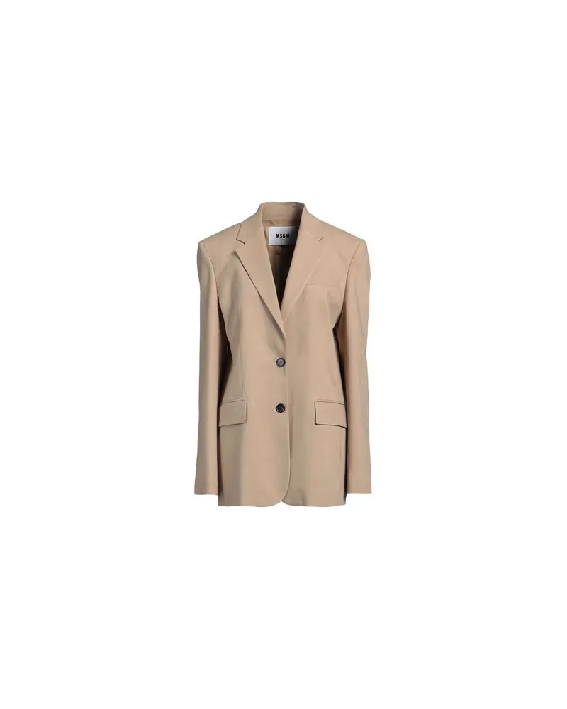 MSGM ANZÜGE und CO-ORDS - Blazersauf YOOX.COM Sand