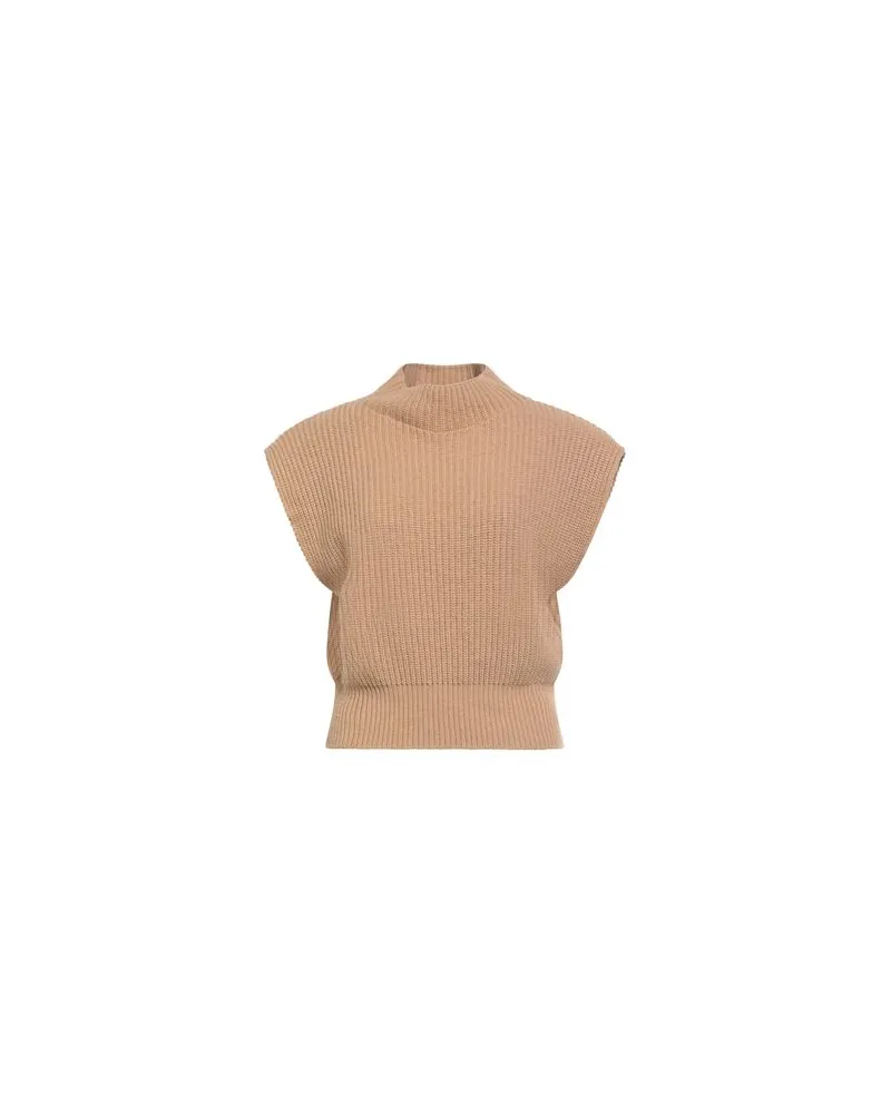 VICOLO STRICKWAREN - Rollkragenpulloverauf YOOX.COM Kamel