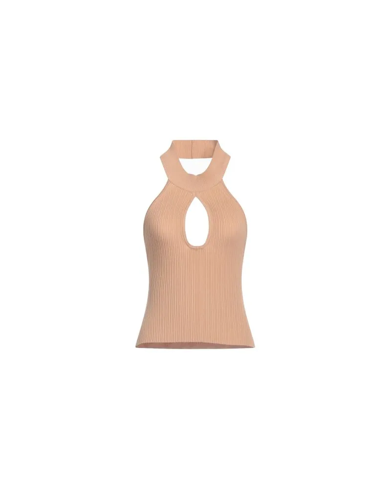 VICOLO STRICKWAREN - Rollkragenpulloverauf YOOX.COM Sand