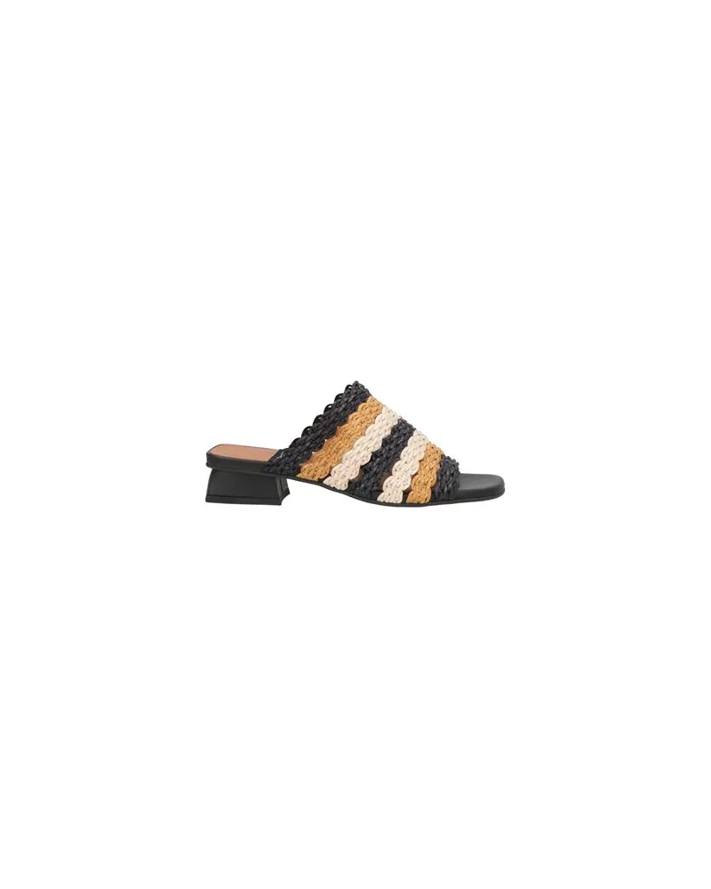 ÁNGEL ALARCÓN  SCHUHE - Sandalenauf YOOX.COM Schwarz