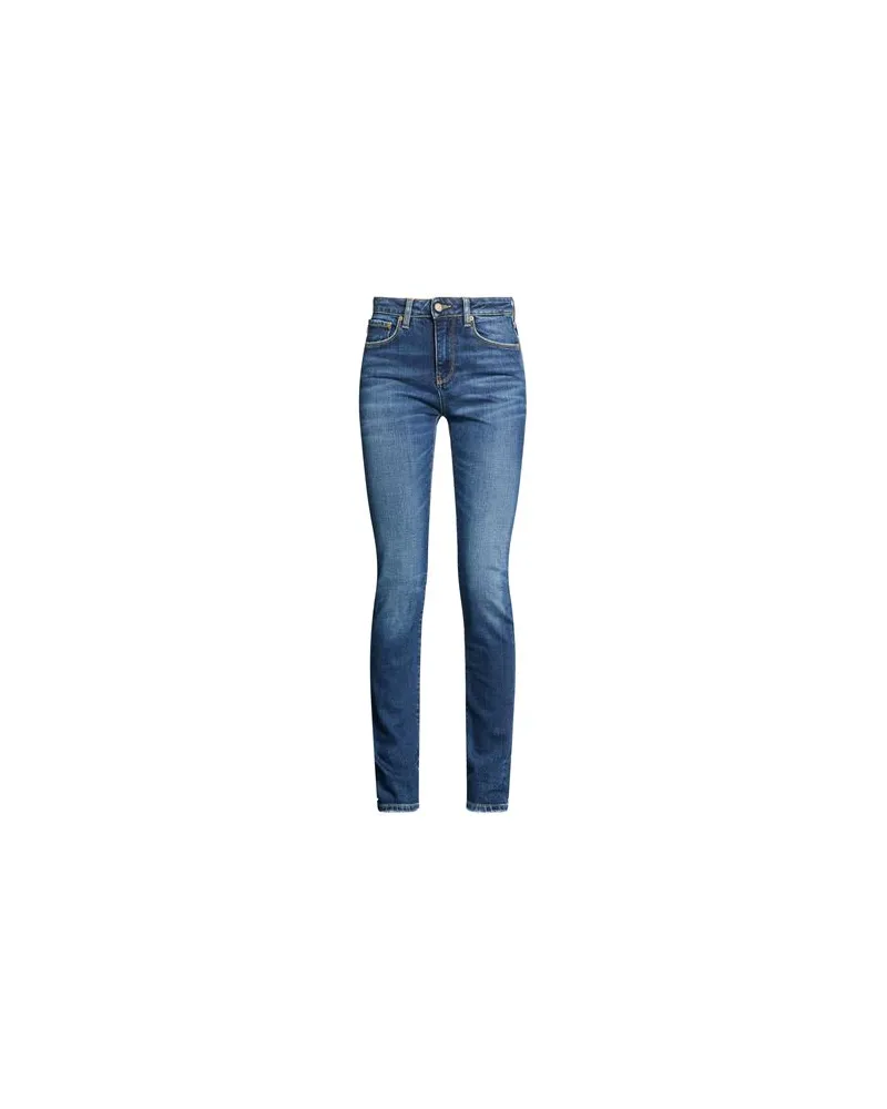 Blauer HOSEN & RÖCKE - Jeanshosenauf YOOX.COM Blau