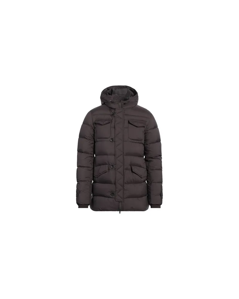 Herno LEGEND - JACKEN & MÄNTEL - Pufferjacken & Daunenjackenauf YOOX.COM Dunkelbraun