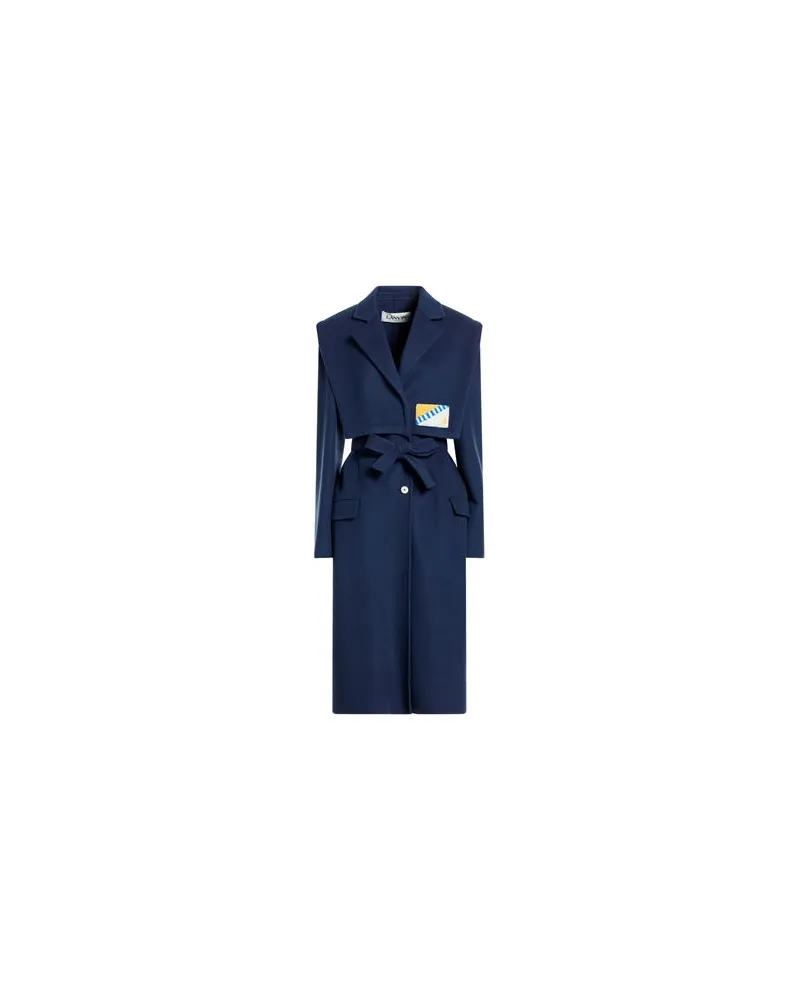 Lanvin JACKEN & MÄNTEL - Mäntelauf YOOX.COM Marineblau