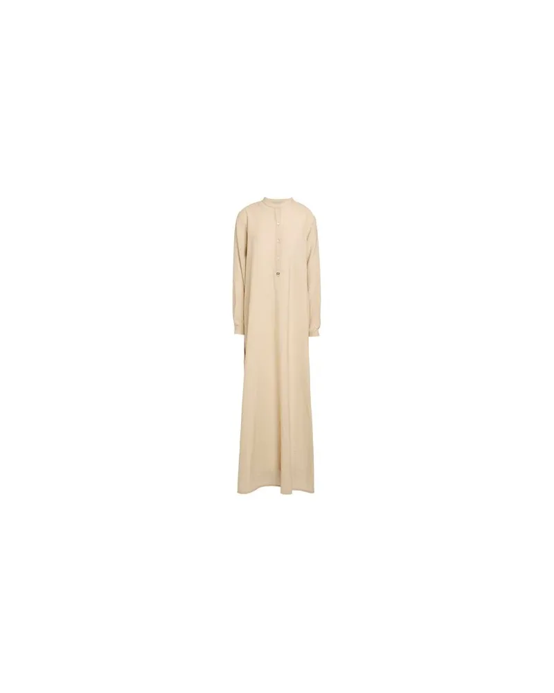 Fortela KLEIDER - Maxi-Kleiderauf YOOX.COM Beige