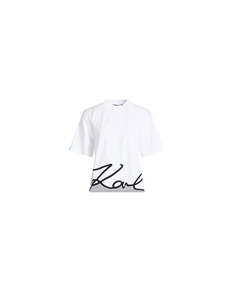 Karl Lagerfeld TOPS - T-shirtsauf YOOX.COM Weiß