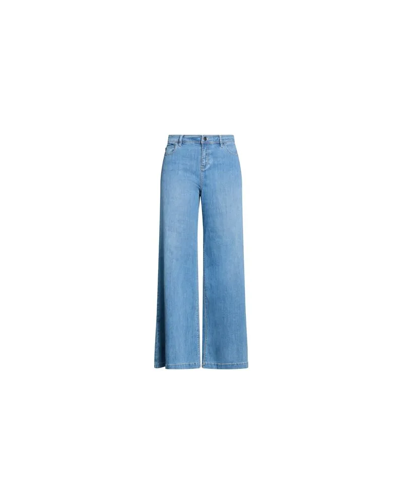 Diana Gallesi HOSEN & RÖCKE - Jeanshosenauf YOOX.COM Blau