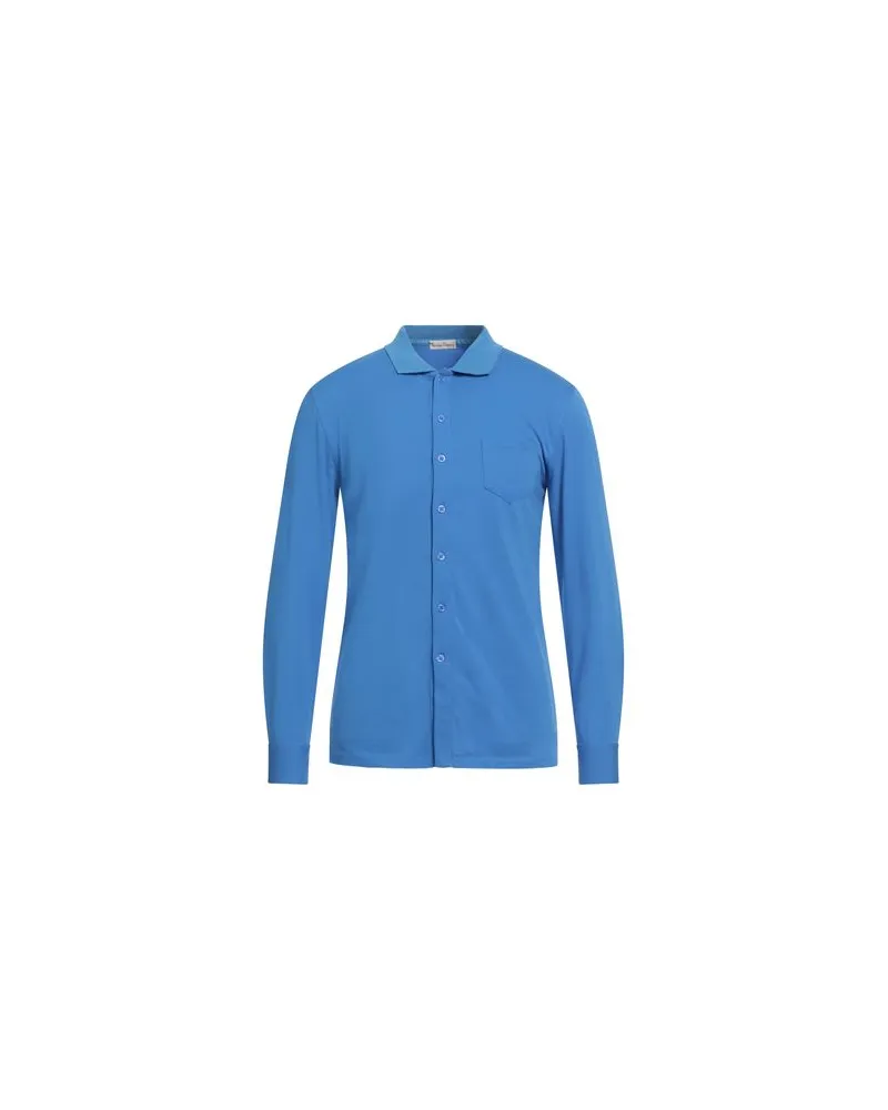 Cashmere Company TOPS - Hemdenauf YOOX.COM Hellblau