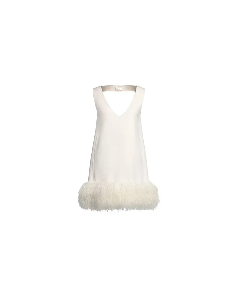 P.A.R.O.S.H. KLEIDER - Mini-Kleiderauf YOOX.COM Elfenbein