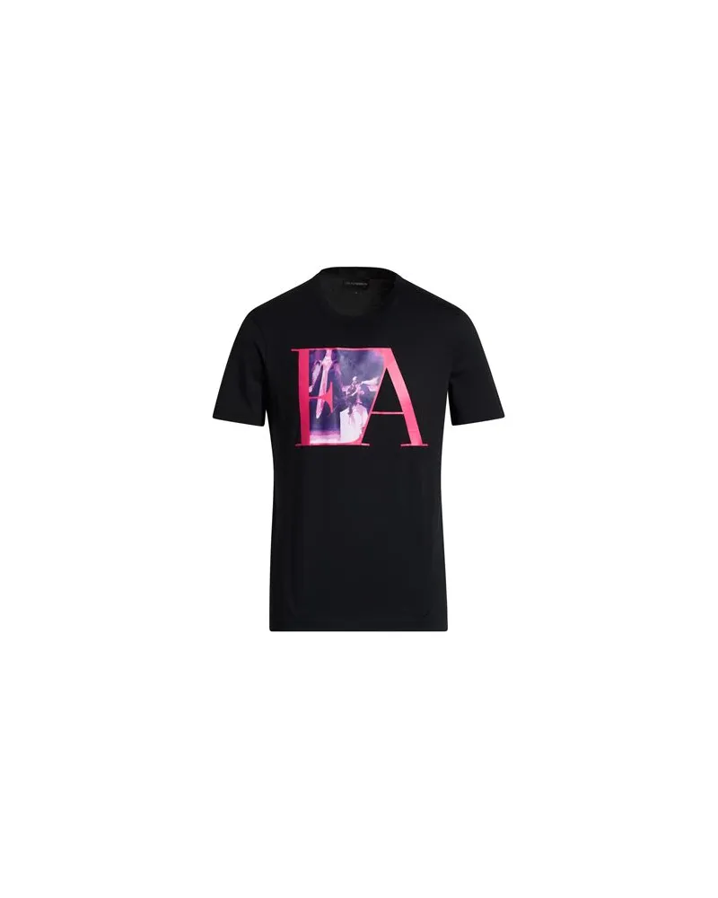 Emporio Armani TOPS - T-shirtsauf YOOX.COM Schwarz