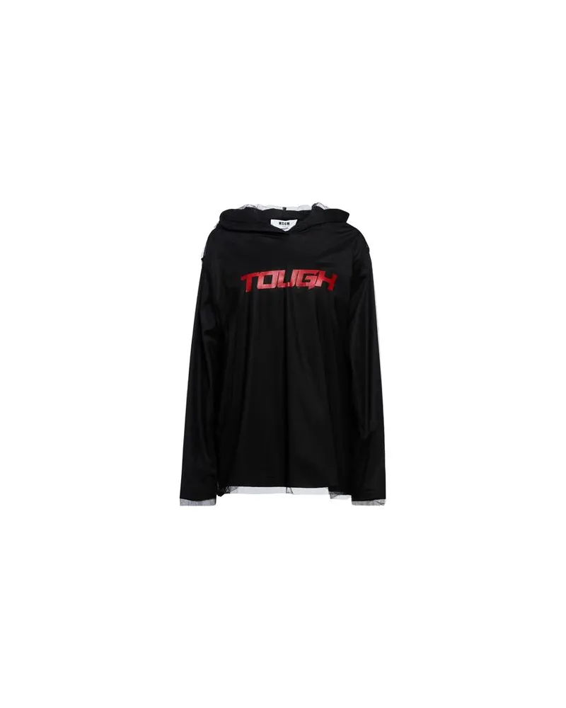 MSGM TOPS - Sweatshirtsauf YOOX.COM Schwarz