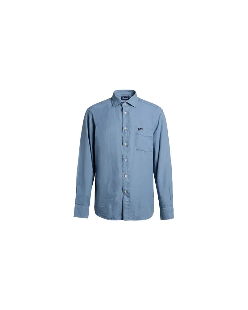 Façonnable TOPS - Hemdenauf YOOX.COM Taubenblau
