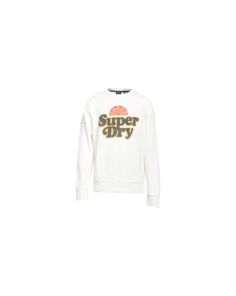 Superdry. TOPS - Sweatshirtsauf YOOX.COM Weiß